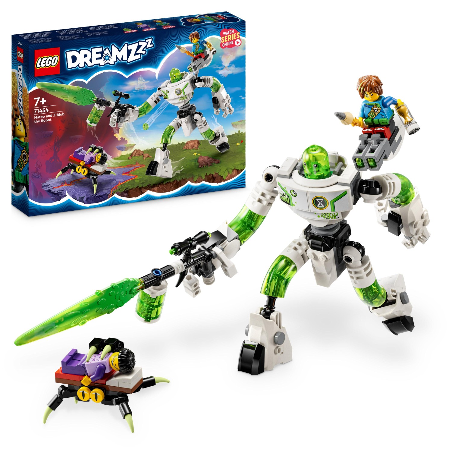 LEGO DREAMZzz Mateo and Z-Blob the Robot Figure Set 71454 LEGO DREAMZzz Mateo and Z-Blob the Robot Figure Set 71454