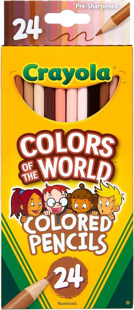 Crayola 24 Colours of the World Pencils - Crayola - Fagan Toys