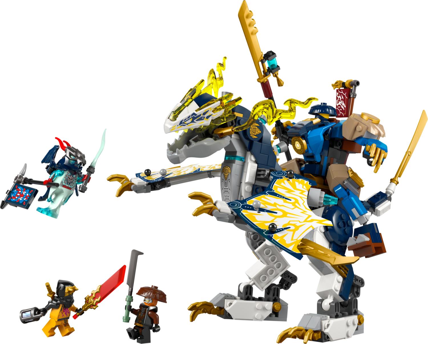 LEGO NINJAGO Rogue’s Mech Dragon Rider Ninja Toy 71843 - Toymaster - Fagan Toys