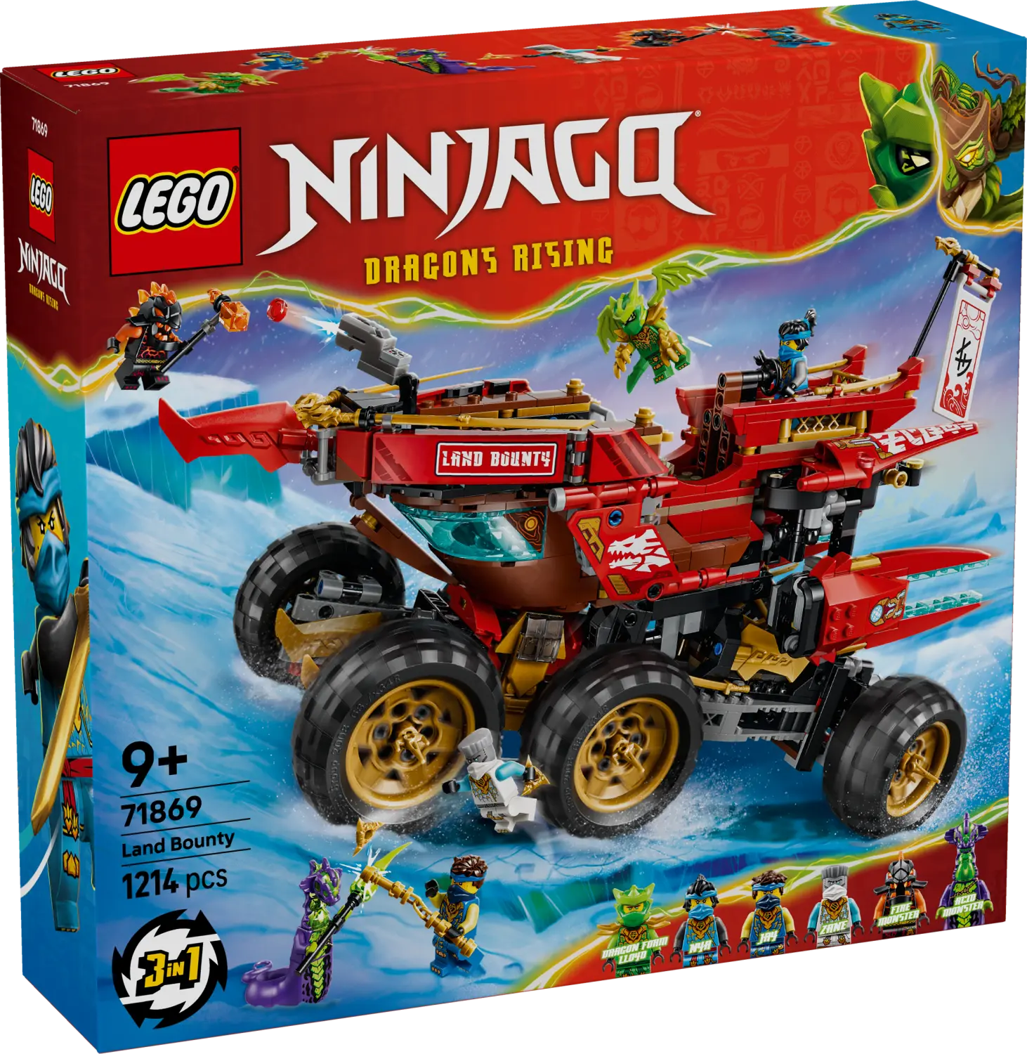 LEGO® NINJAGO® Land Bounty Toy Truck 71869 -  - Fagan Toys