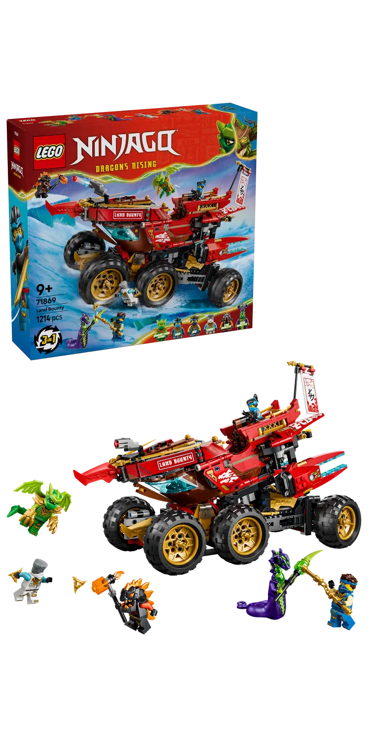 LEGO® NINJAGO® Land Bounty Toy Truck 71869 -  - Fagan Toys