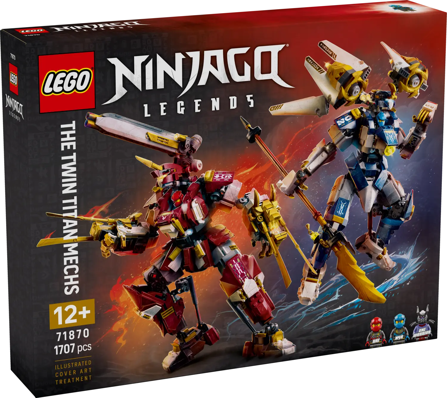 LEGO® NINJAGO® The Twin Titan Mechs Action Figures 71870 -  - Fagan Toys