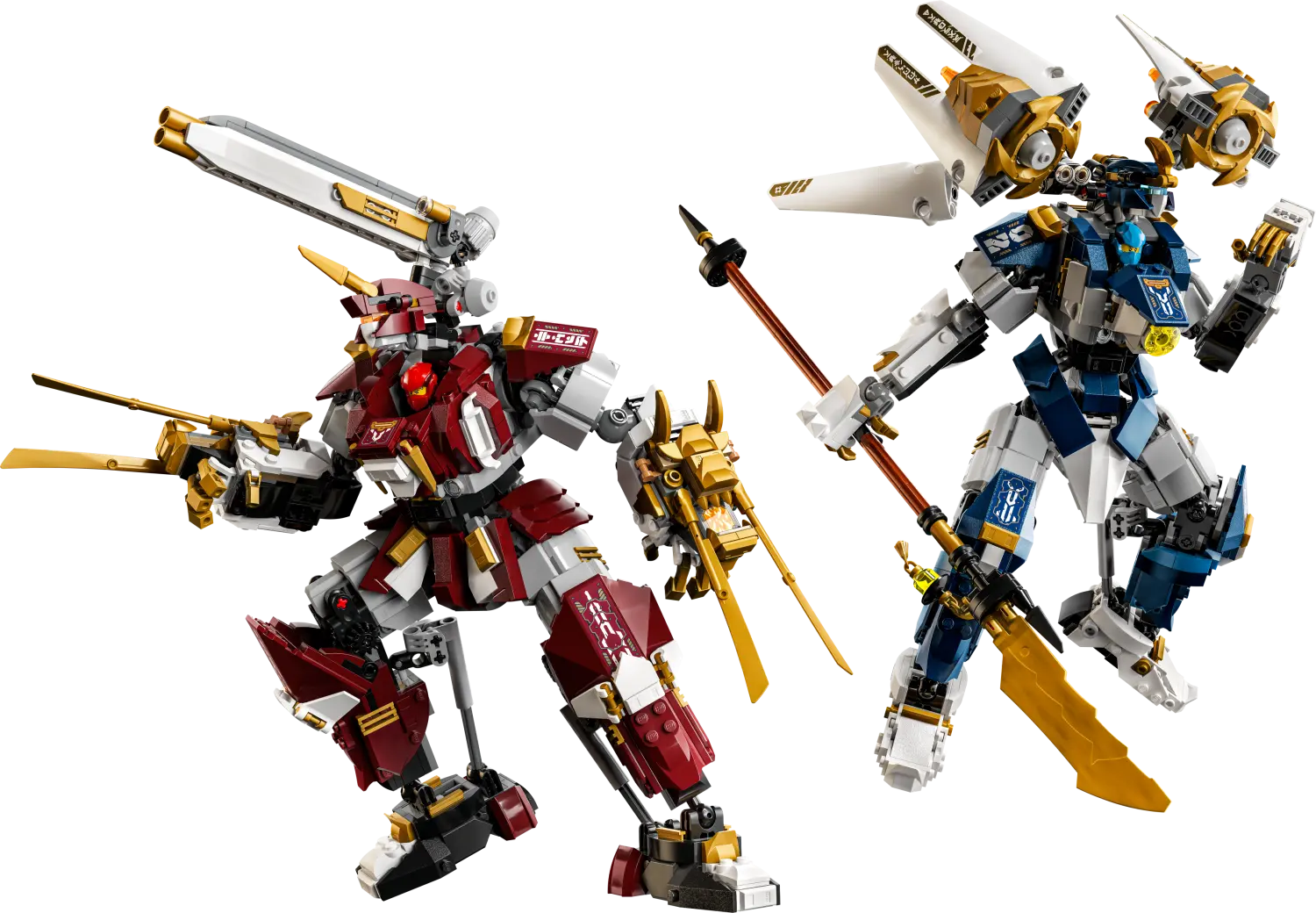LEGO® NINJAGO® The Twin Titan Mechs Action Figures 71870 -  - Fagan Toys