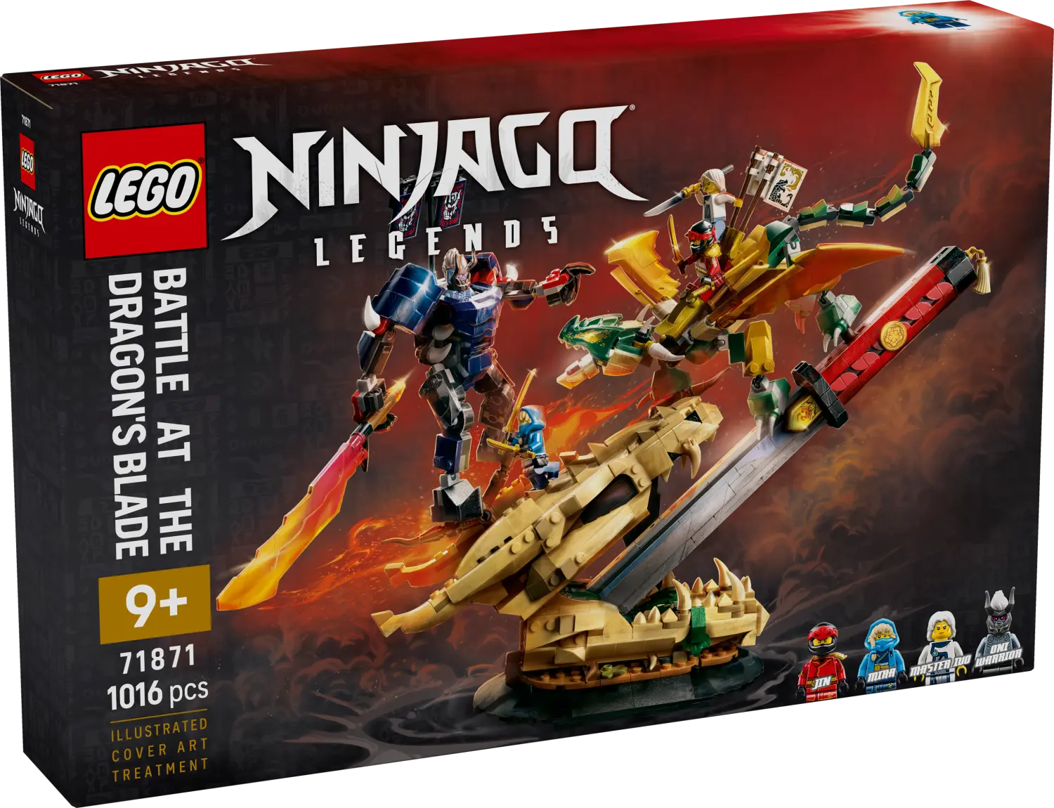 LEGO® NINJAGO® Battle at the Dragon’s Blade Display 71871 -  - Fagan Toys
