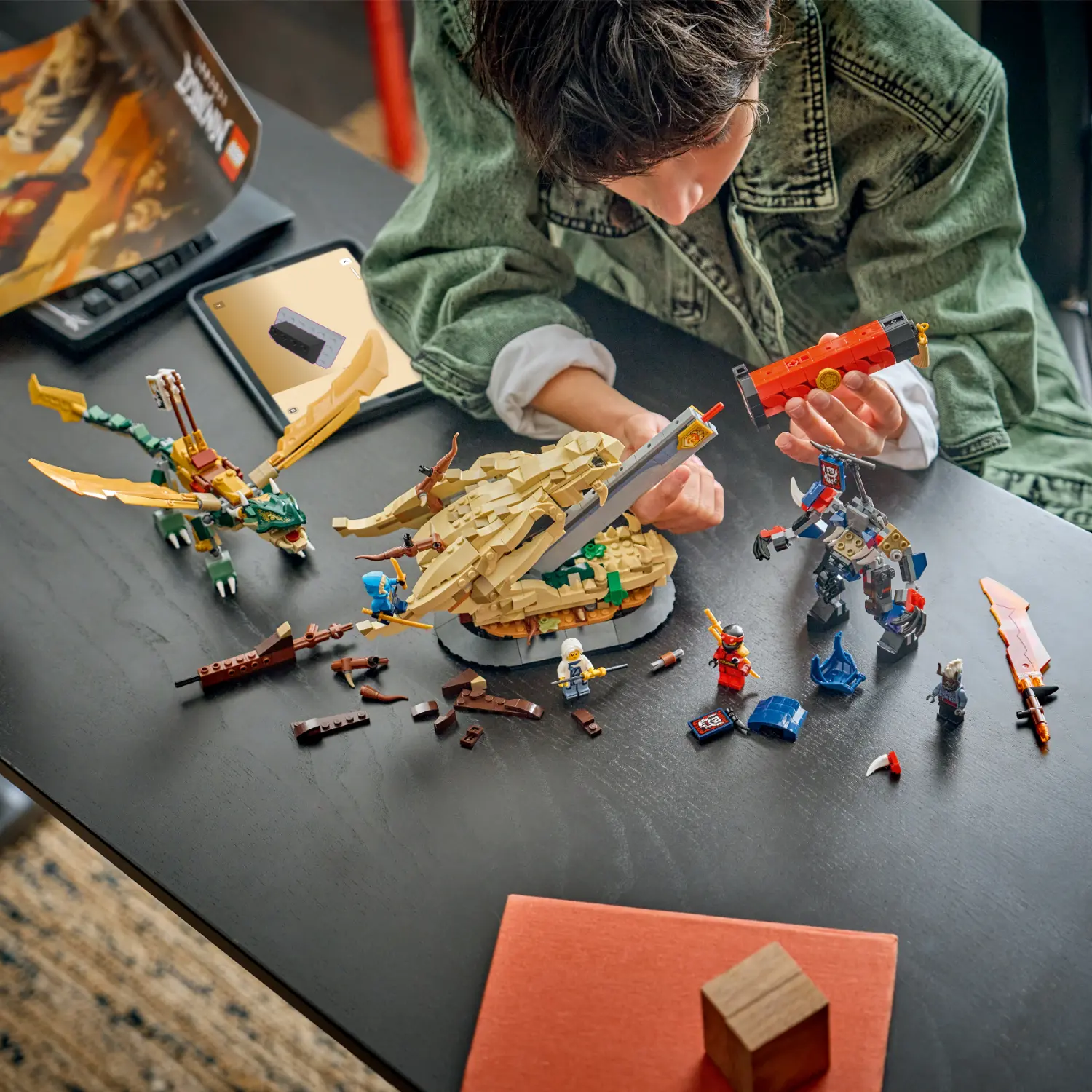 LEGO® NINJAGO® Battle at the Dragon’s Blade Display 71871 -  - Fagan Toys