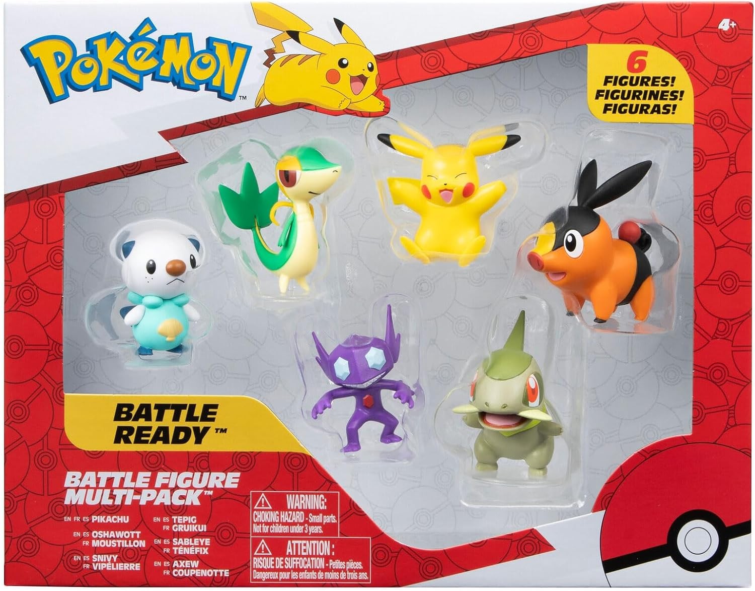 Pokémon Battle Figure 6 Pack - Toymaster - Fagan Toys