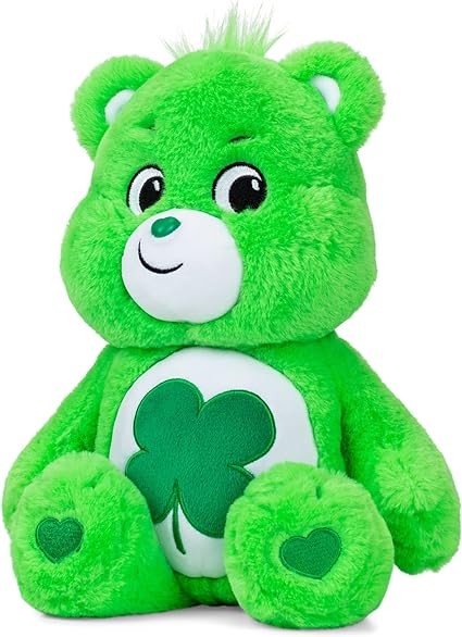 Care Bears 14 Inch Plush - Good Luck Bear - Toymaster - Fagan Toys