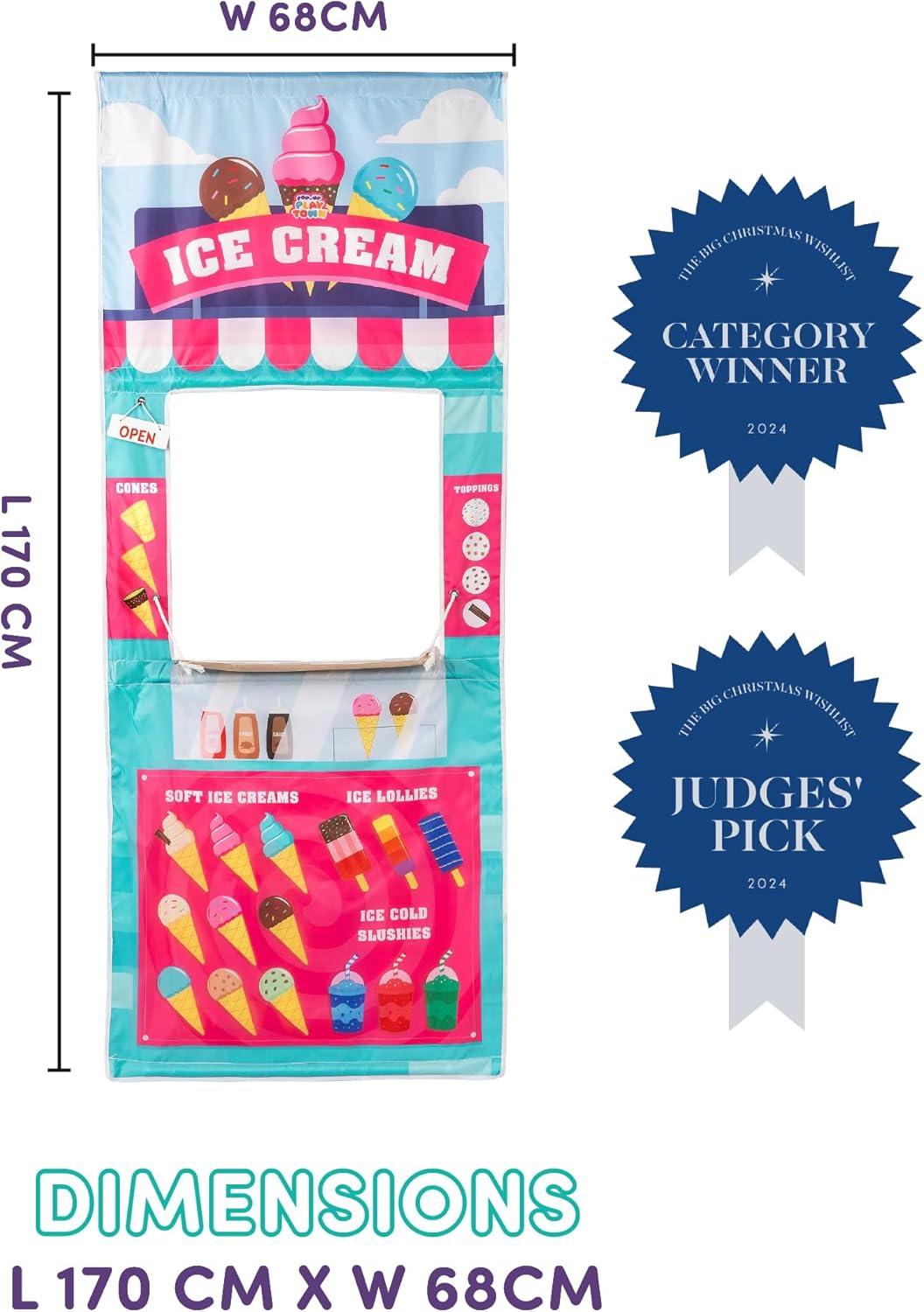 Toyrific Pop Up Play Town Ice Cream Shop -  - Fagan Toys