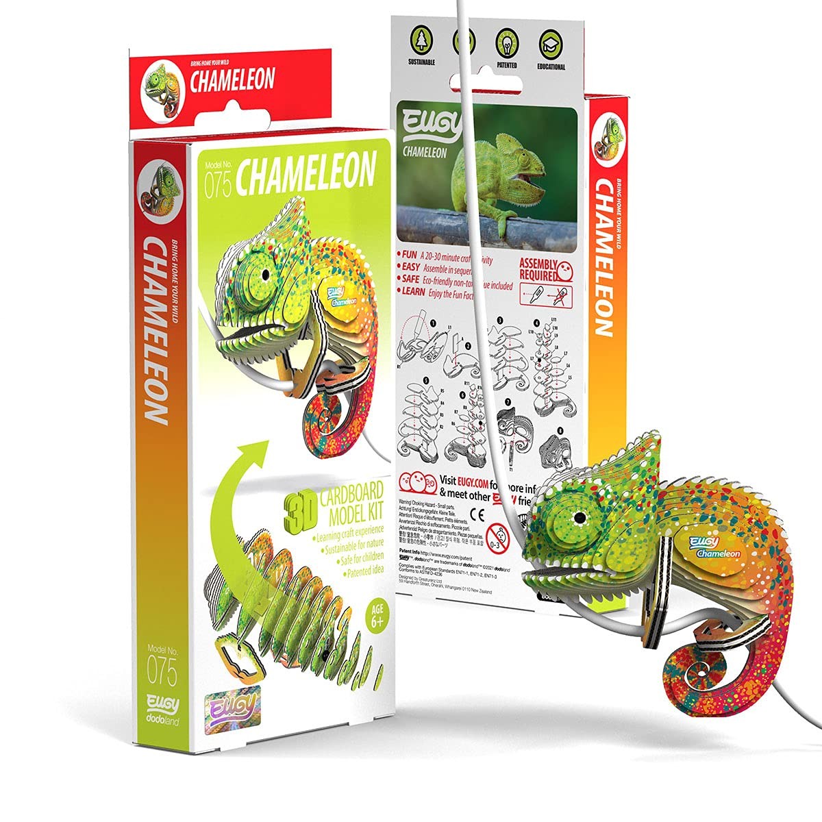 EUGY Chameleon 3D Puzzle - Toymaster - Fagan Toys