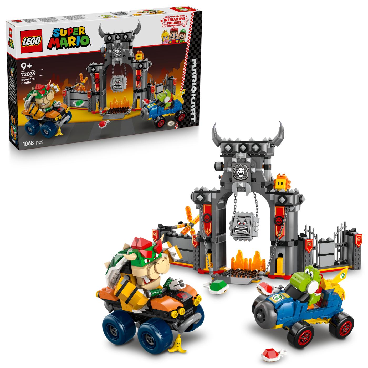 LEGO Super Mario: Mario Kart \u2013 Bowser\u2019s Castle Toy 72039
