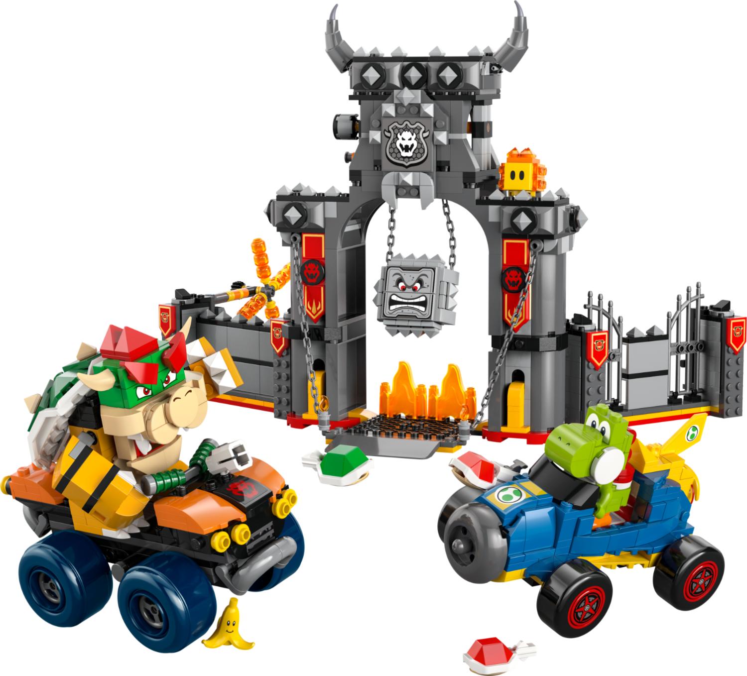 LEGO Super Mario: Mario Kart \u2013 Bowser\u2019s Castle Toy 72039