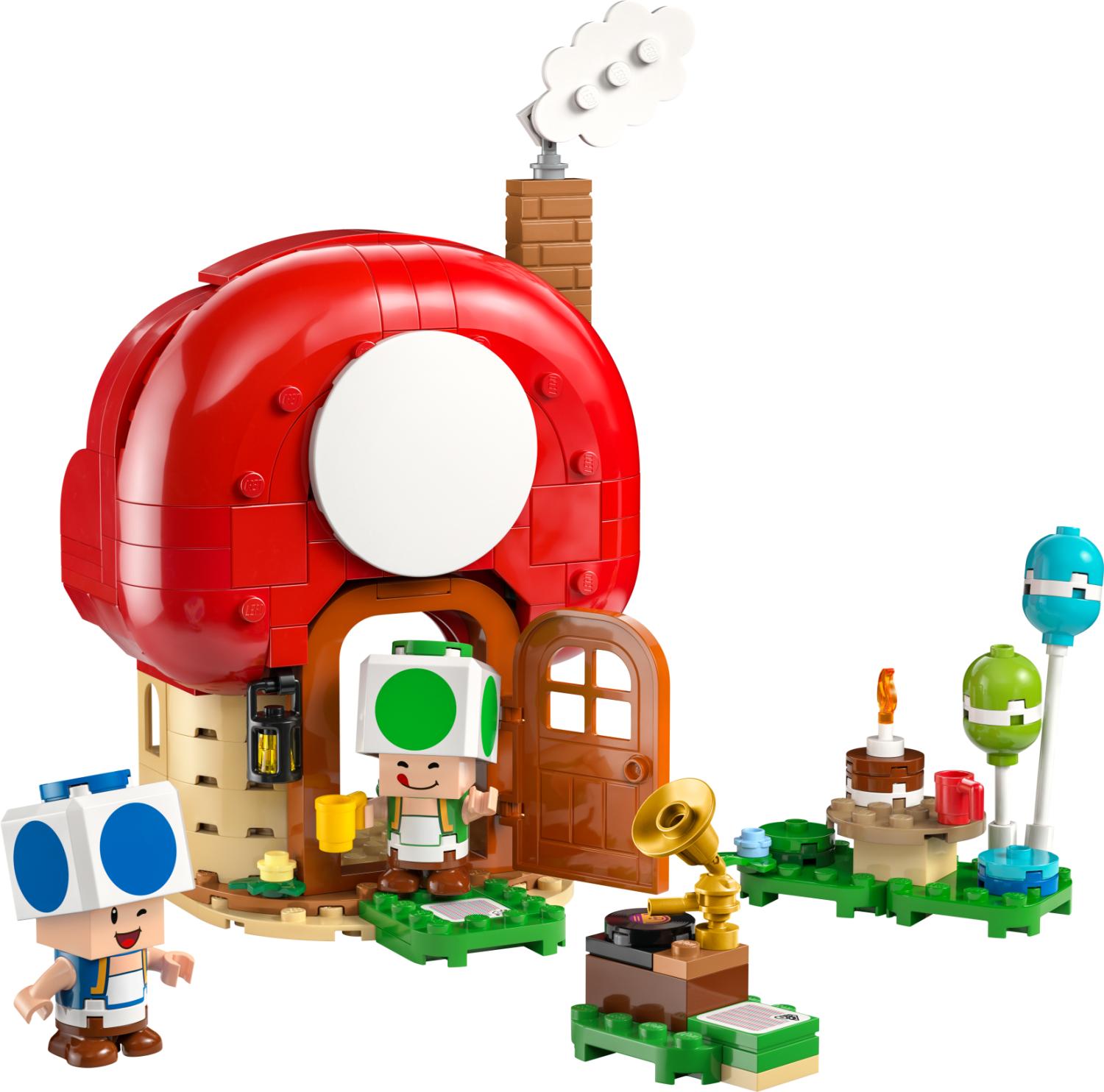 LEGO Super Mario Party at Toad\u2019s House Toy for Boys, Girls and Any Fans 72041
