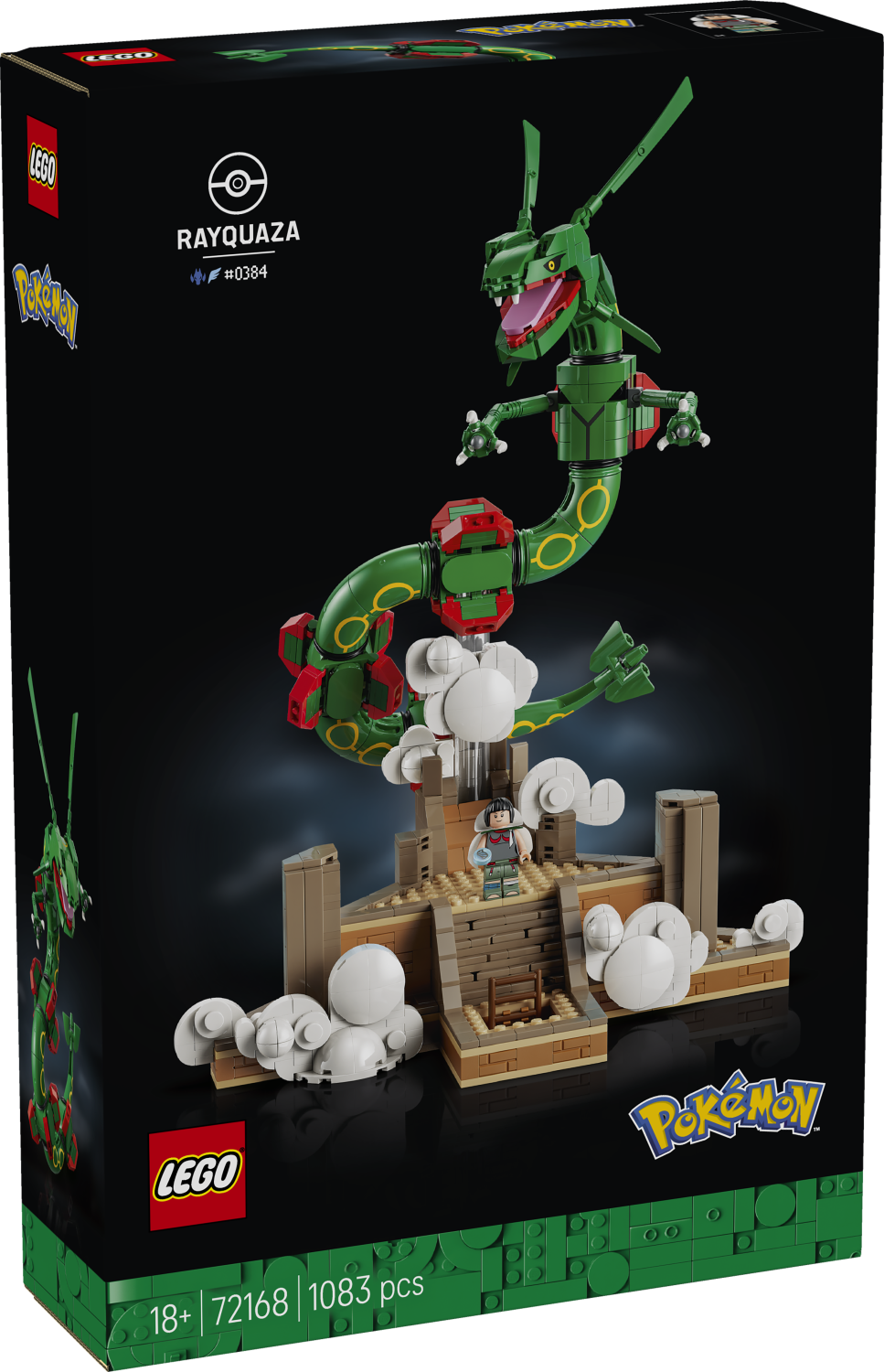 LEGO® Pokémon™ Rayquaza Decor Figure Building Set 72168 -  - Fagan Toys