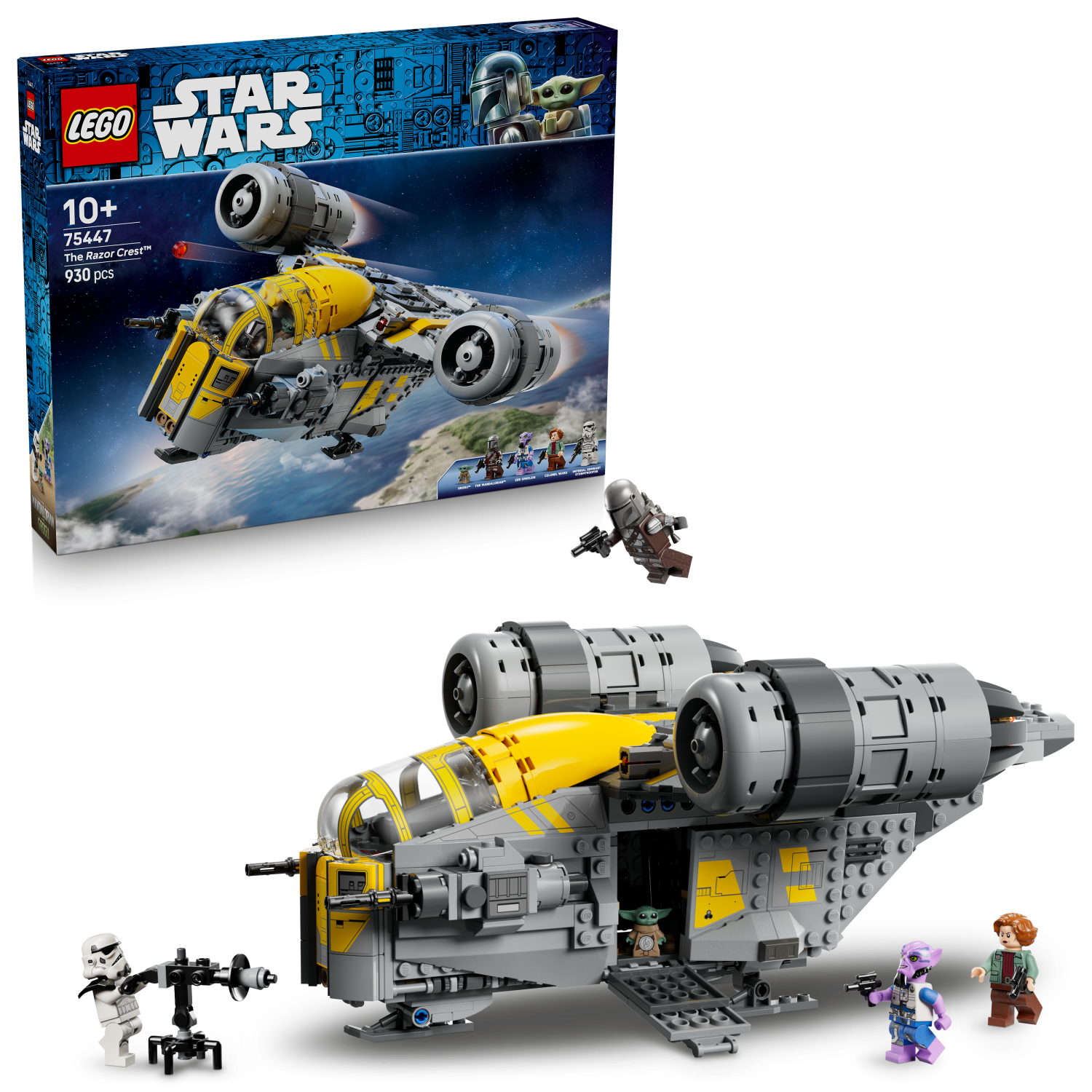 LEGO Star Wars The Razor Crest Vehicle Building Toy 75447 -  - Fagan Toys