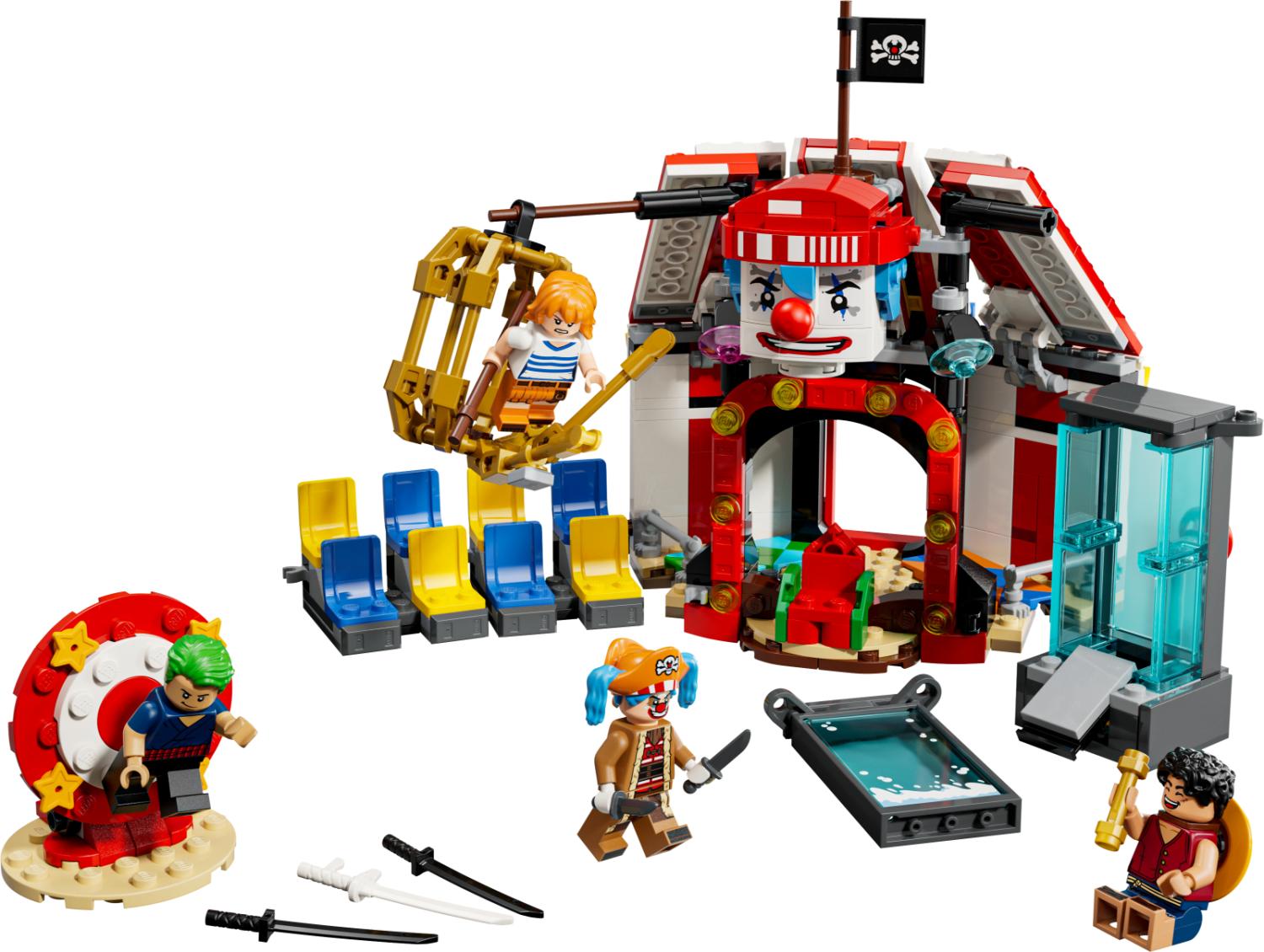 LEGO ONE PIECE Buggy the Clown’s Circus Tent Model Building Kit 75637 - Lego - Fagan Toys