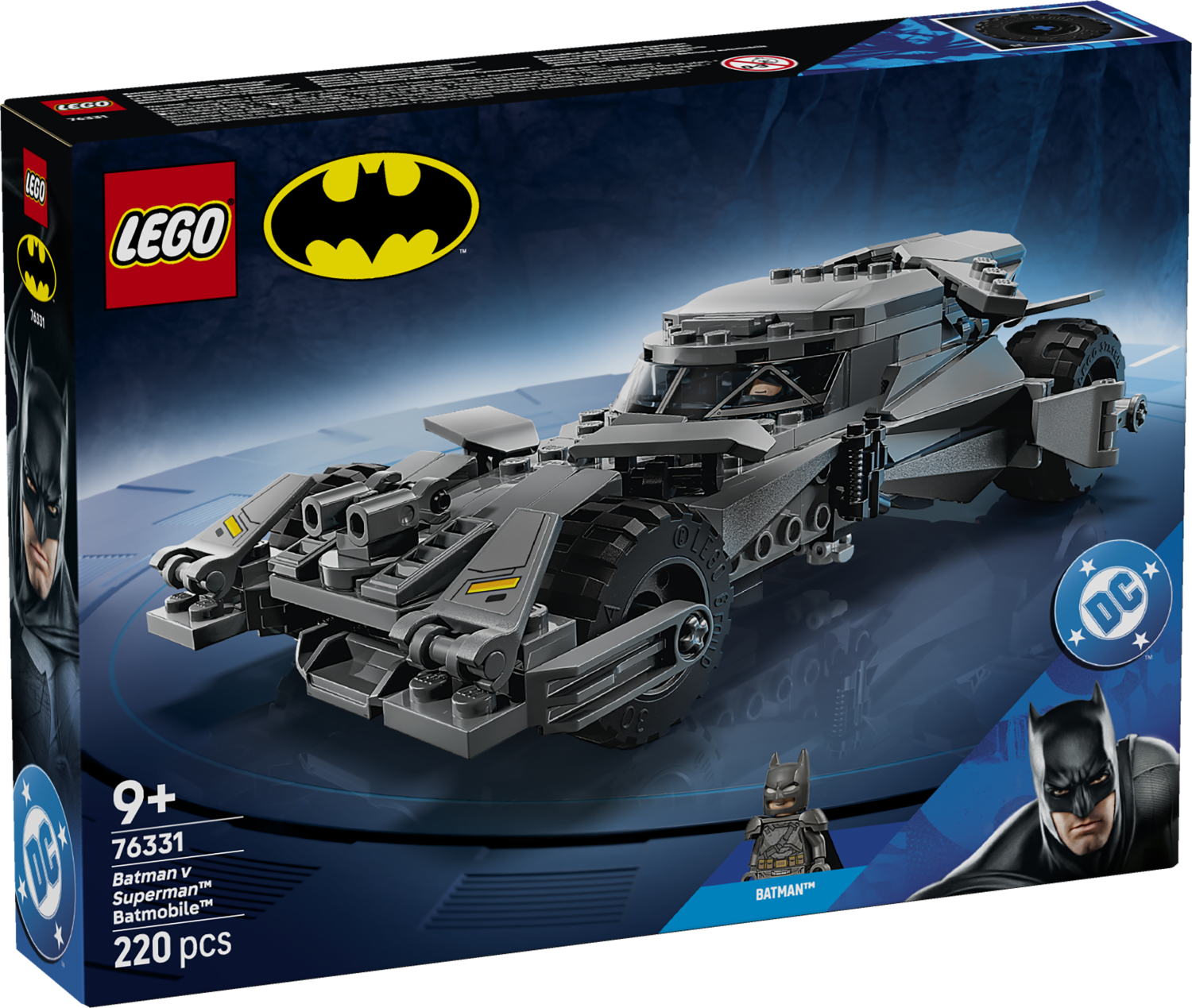 LEGO® DC Batman™ Batman v Superman™ Batmobile™ Car Toy 76331 - Lego - Fagan Toys