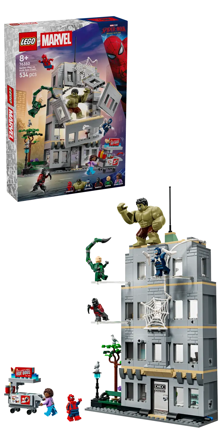 LEGO® Marvel Spider-Man vs. Hulk Epic Clash 76350 -  - Fagan Toys