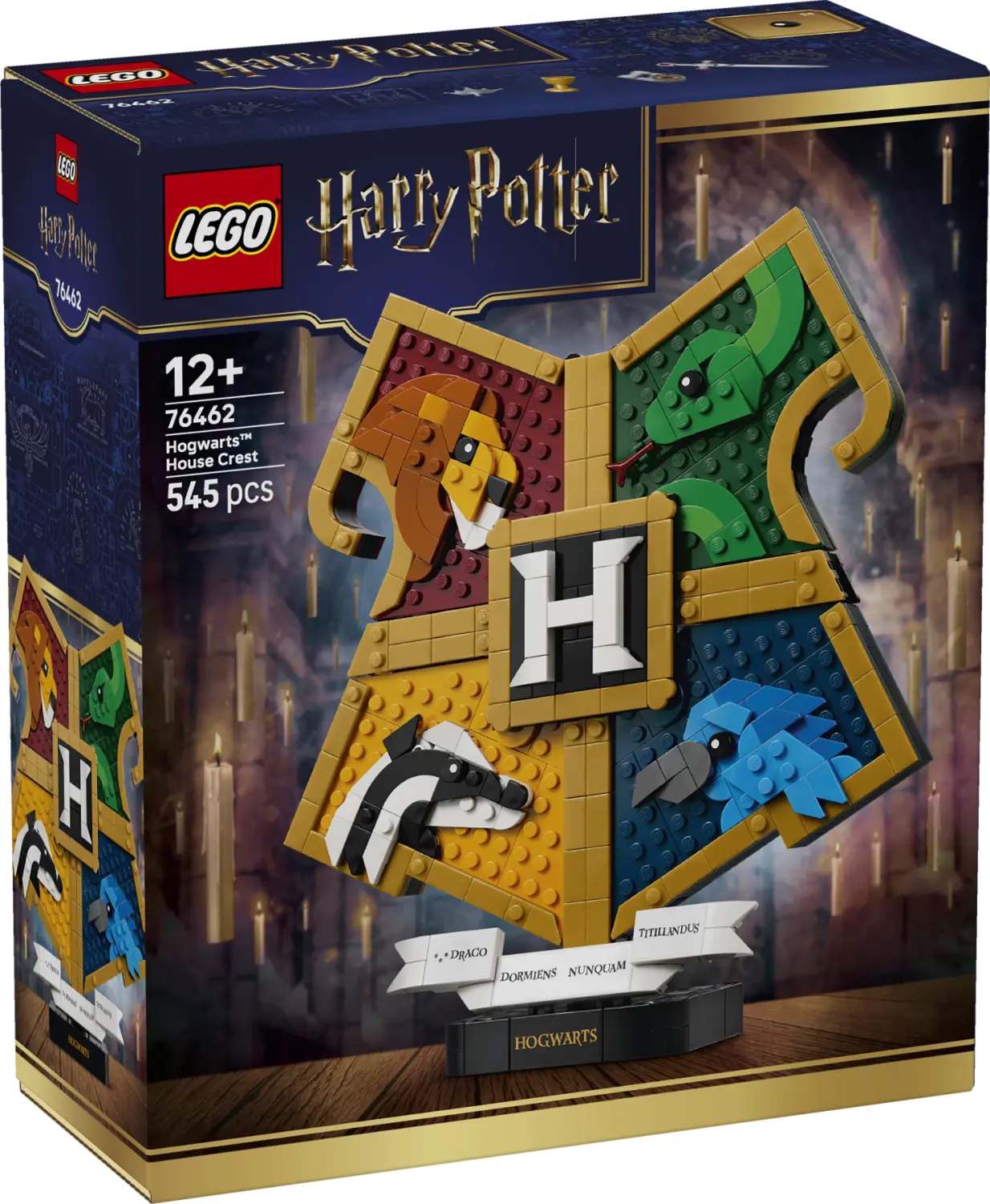 LEGO\u00ae Harry Potter\u2122 Hogwarts\u2122 House Crest Building Toy 76462