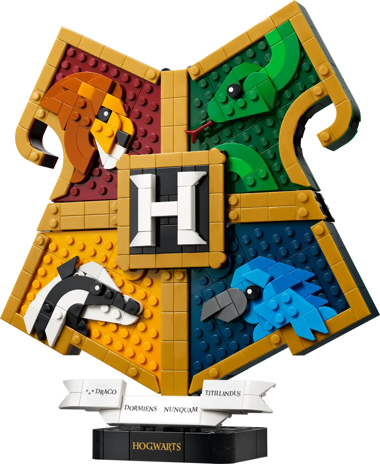 LEGO\u00ae Harry Potter\u2122 Hogwarts\u2122 House Crest Building Toy 76462