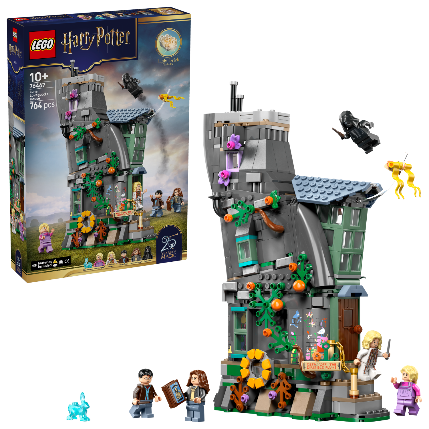 LEGO Harry Potter Luna Lovegood’s House Building Toy 76467 - Lego - Fagan Toys