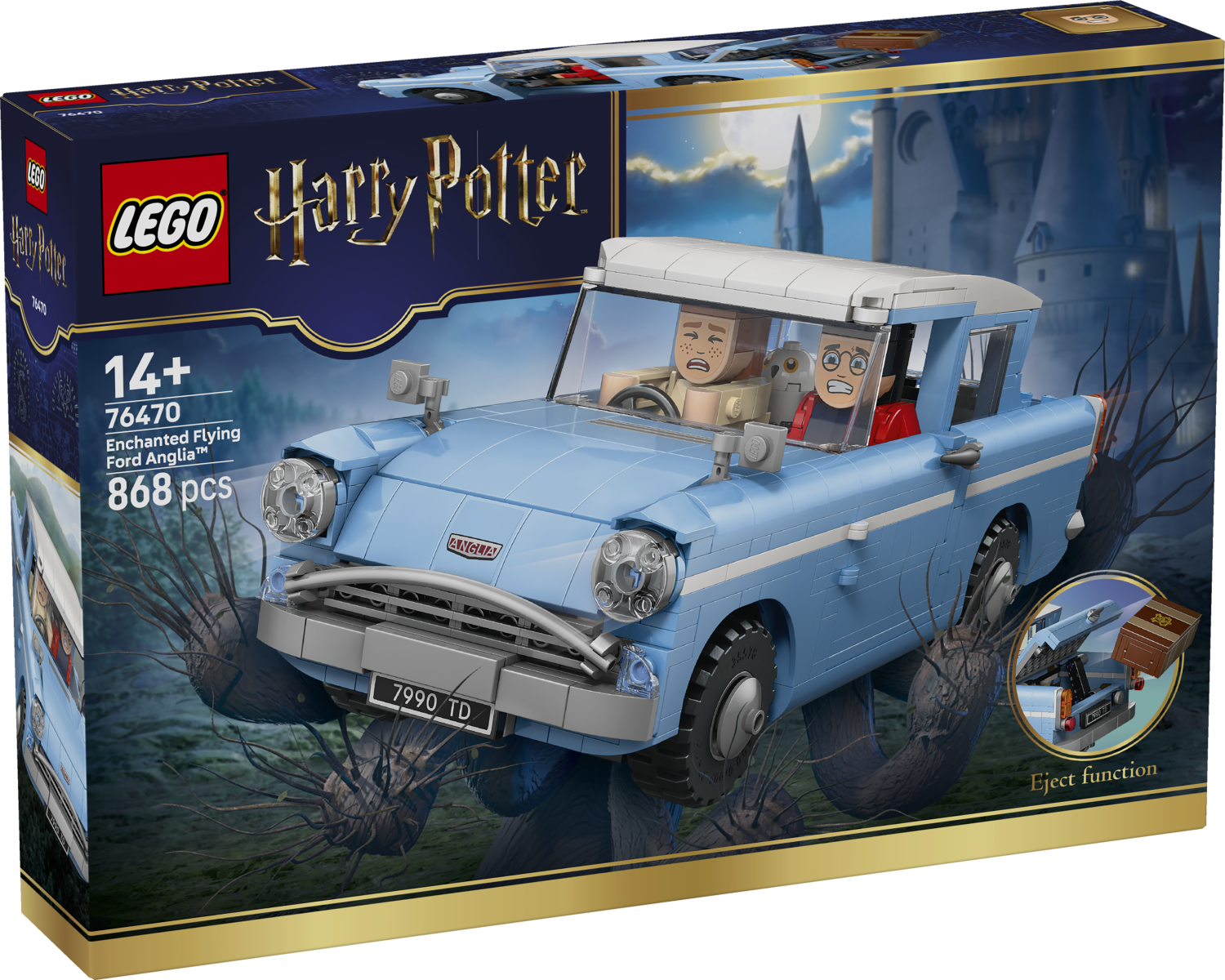 LEGO Harry Potter Enchanted Flying Ford Anglia Toy 76470