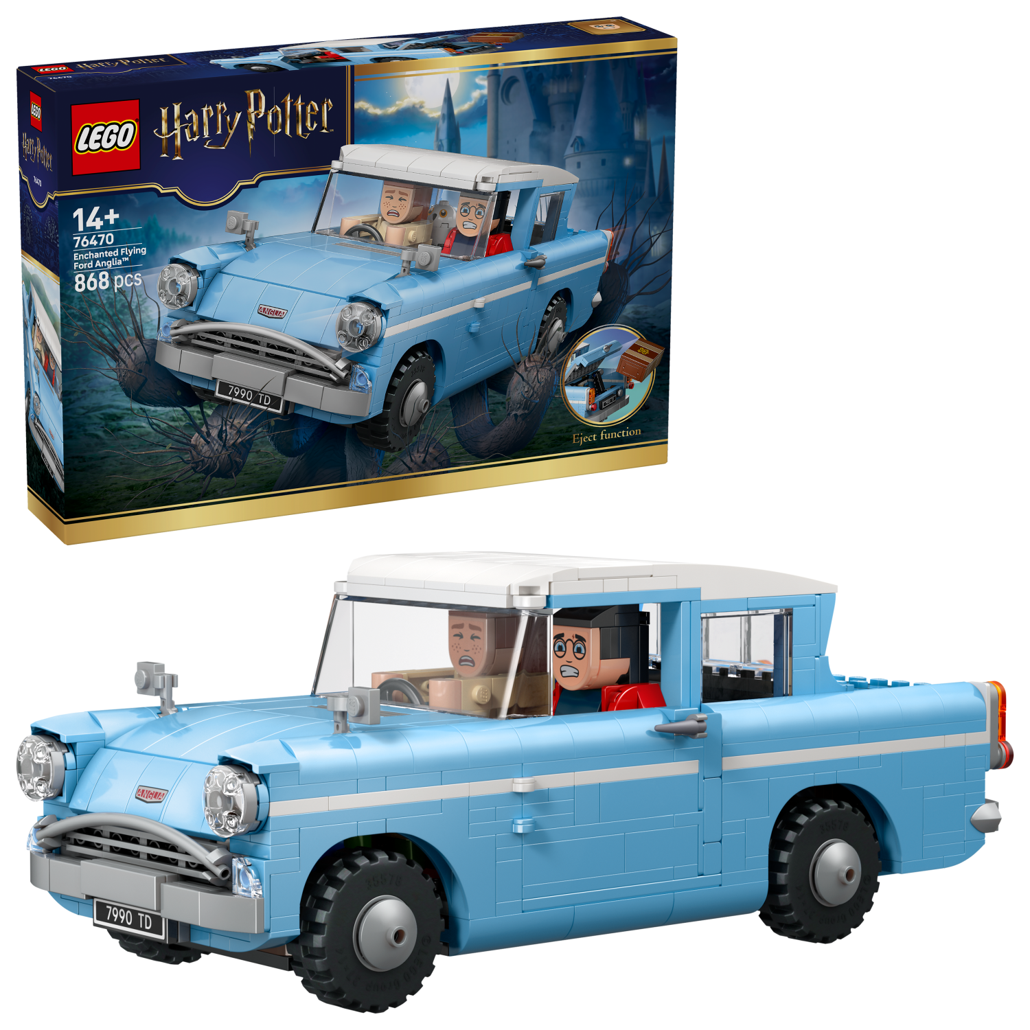 LEGO Harry Potter Enchanted Flying Ford Anglia Toy 76470 - Lego - Fagan Toys