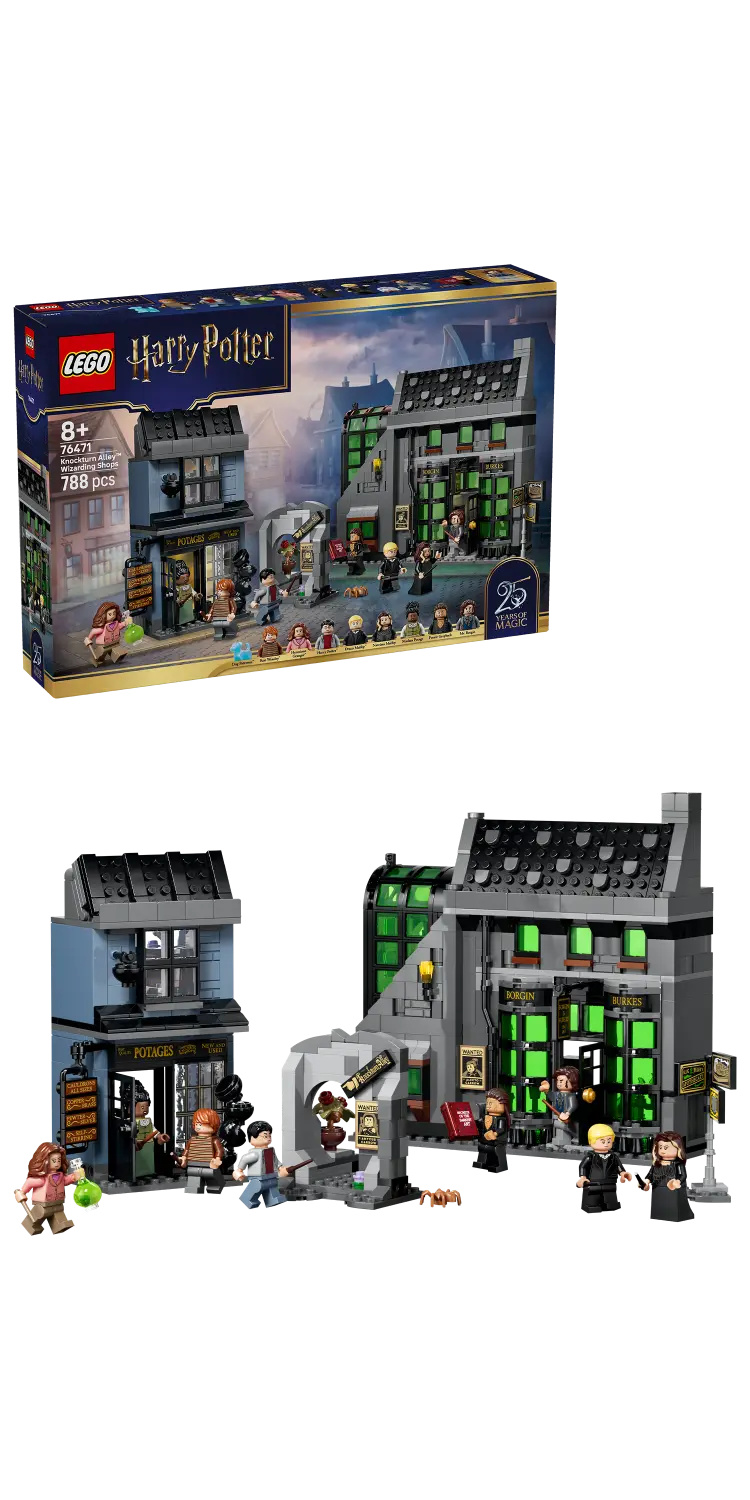 LEGO® Harry Potter™ Knockturn Alley™ Wizarding Shops 76471 -  - Fagan Toys