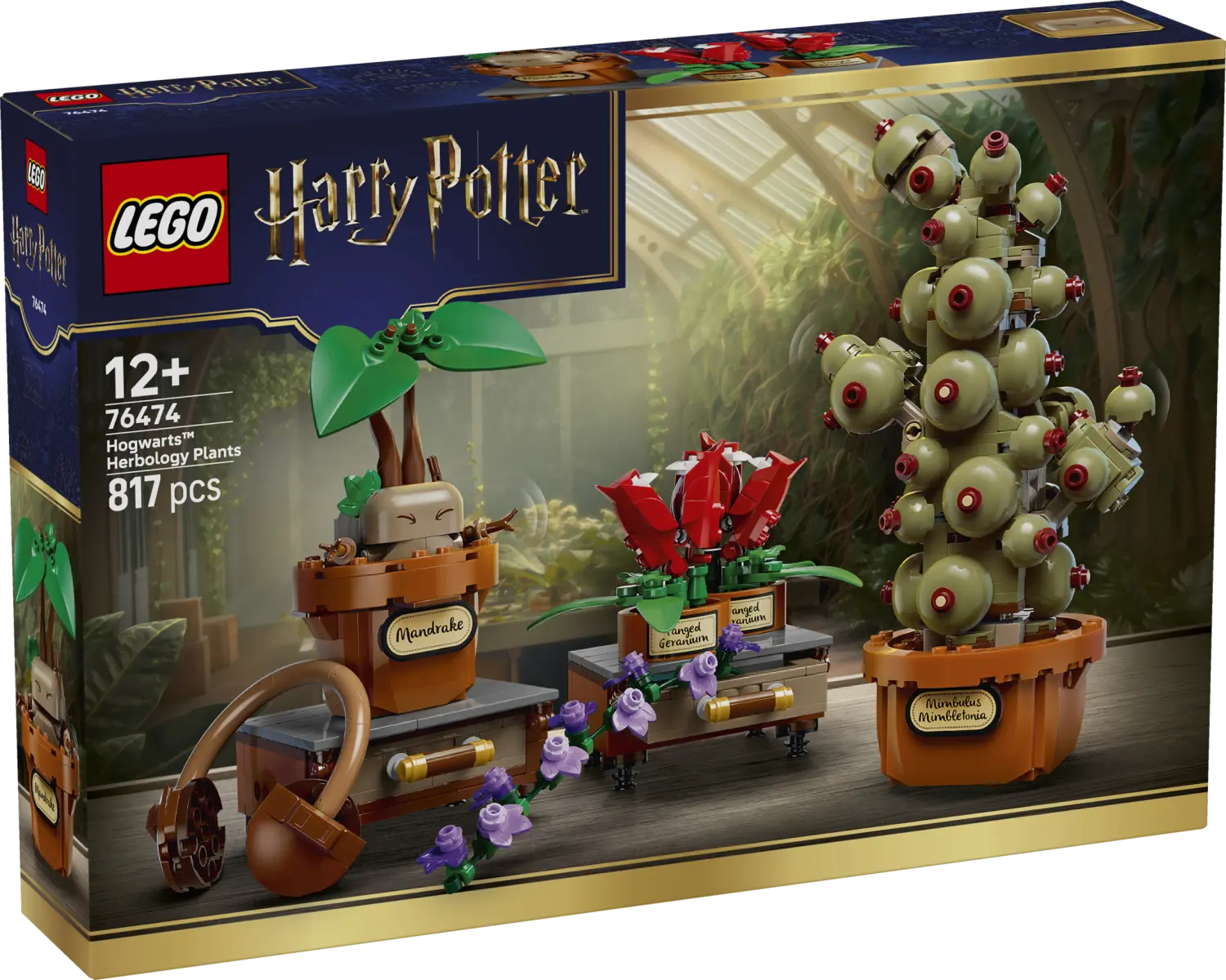 LEGO® Harry Potter™ Hogwarts™ Herbology Plants Set 76474 -  - Fagan Toys