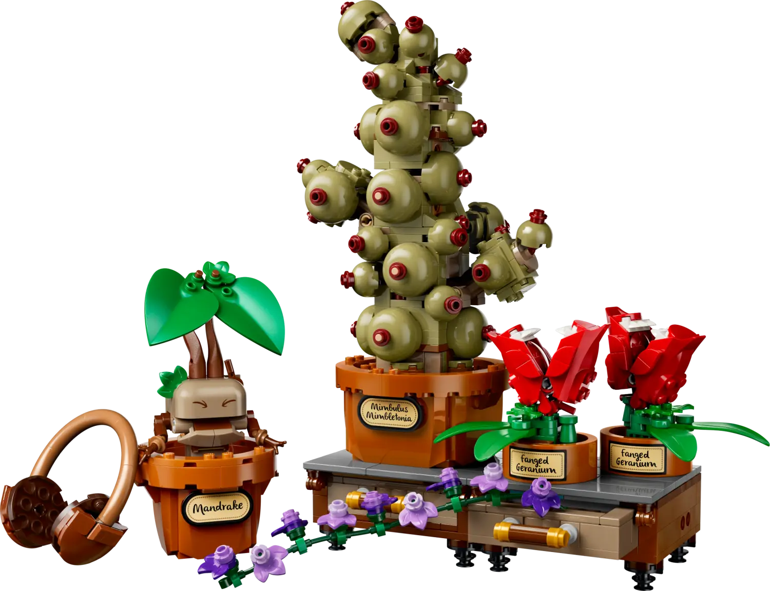 LEGO® Harry Potter™ Hogwarts™ Herbology Plants Set 76474 -  - Fagan Toys