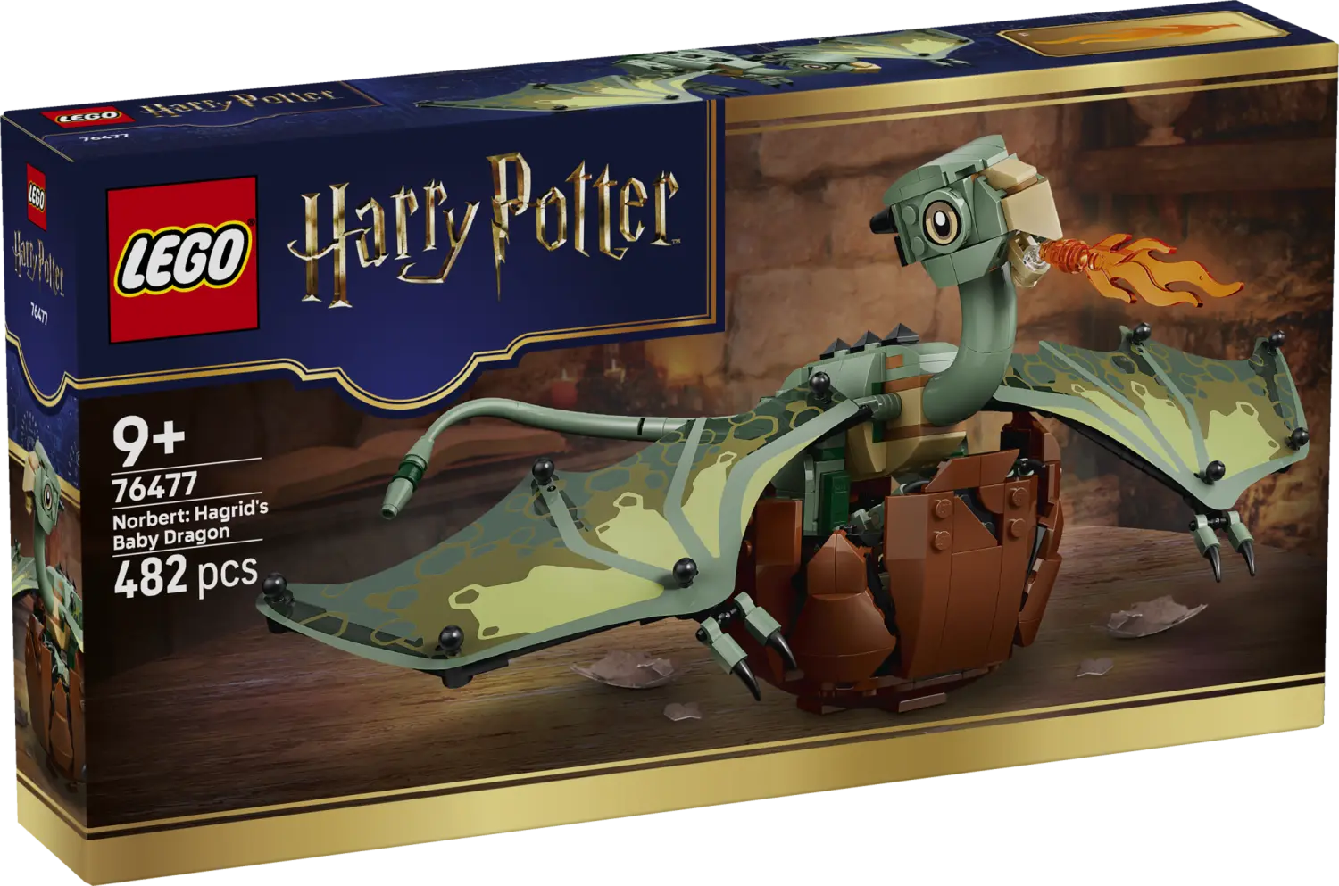 LEGO® Harry Potter™ Norbert: Hagrid’s Baby Dragon Toy 76477 -  - Fagan Toys