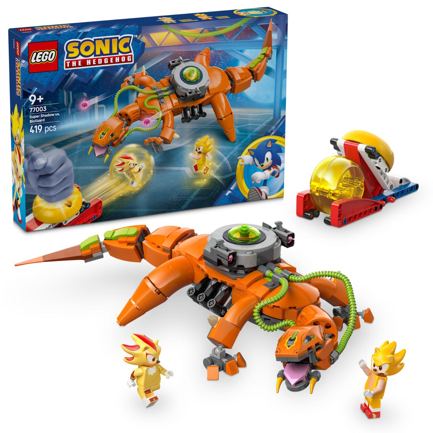 LEGO Sonic the Hedgehog Super Shadow vs. Biolizard Gamer Gift Toy 77003 - Lego - Fagan Toys