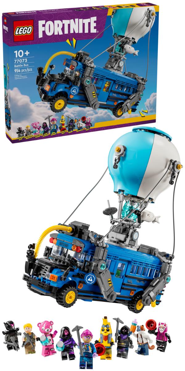 LEGO Fortnite Battle Bus Video Game Toy 77073