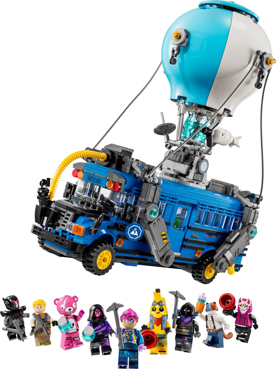 LEGO Fortnite Battle Bus Video Game Toy 77073