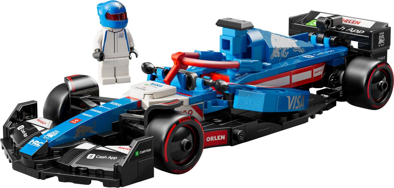 LEGO Speed Champions Visa Cash App RB VCARB 01 F1 Race Car Vehicle Kit 77246 - Toymaster - Fagan Toys