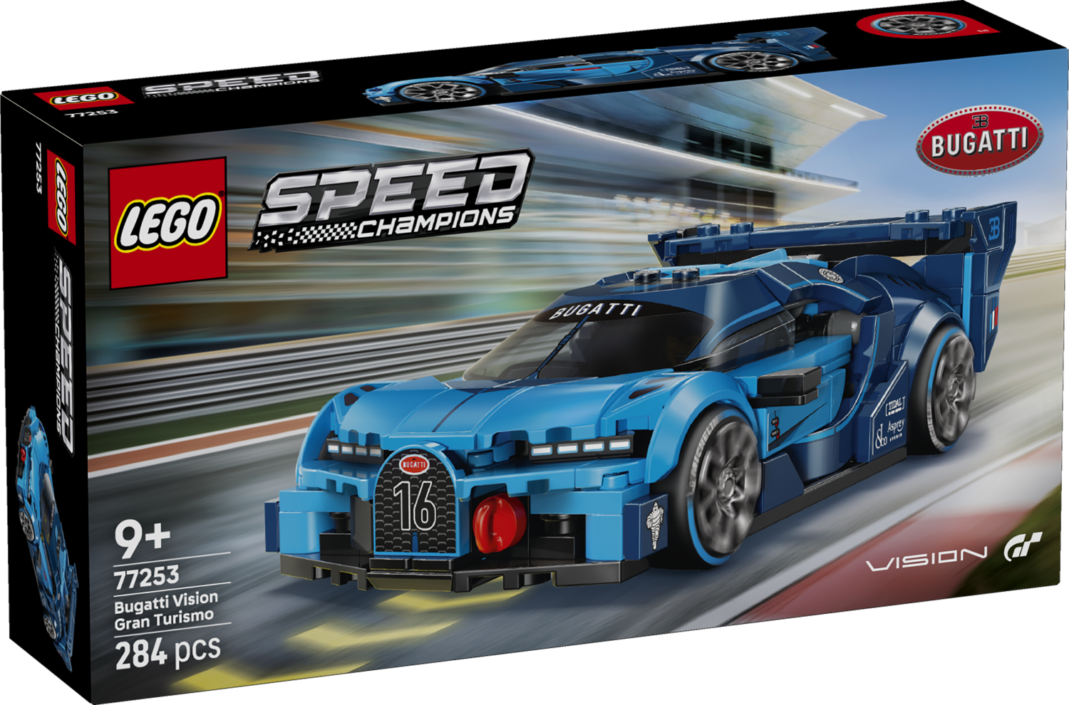 LEGO Speed Champions Bugatti Vision Gran Turismo Hyper Sports Car 77253