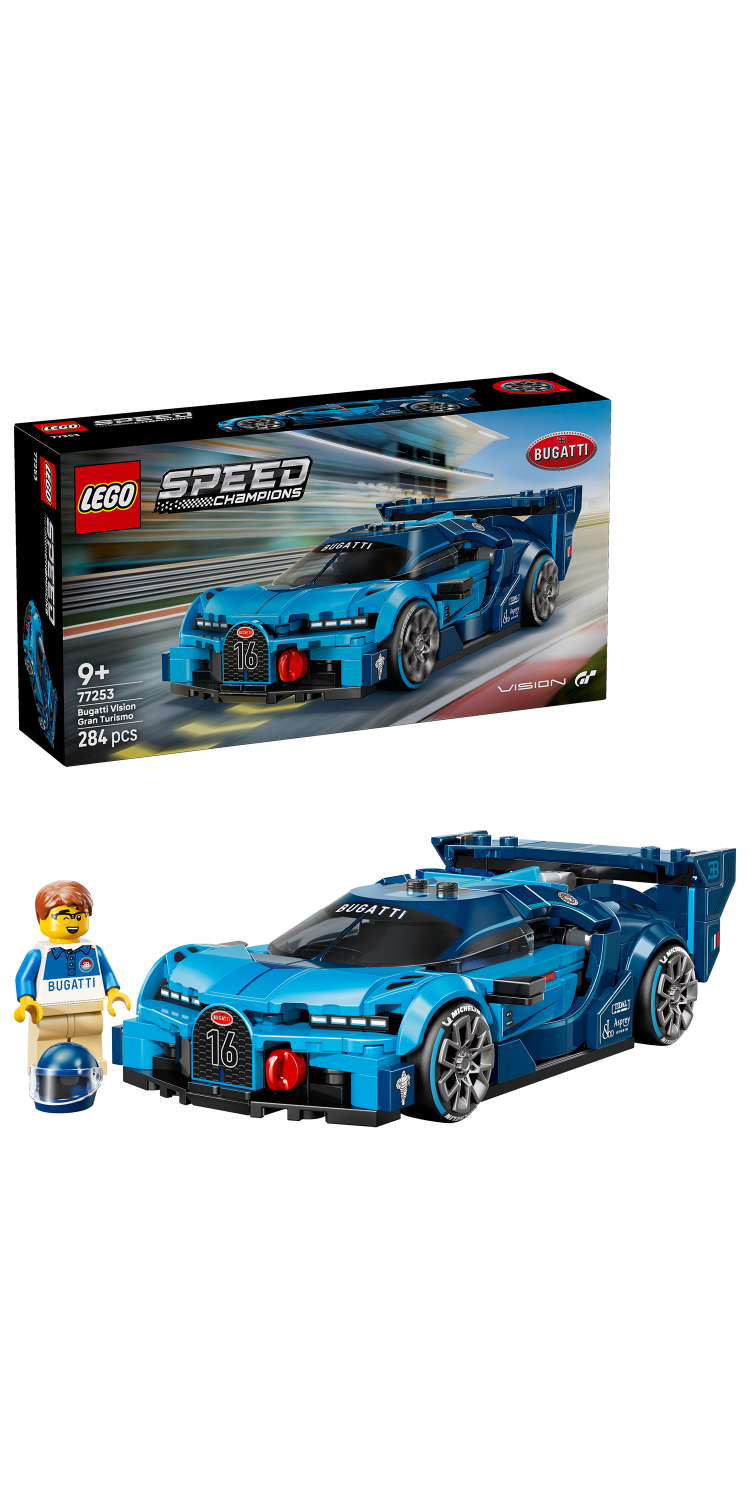 LEGO Speed Champions Bugatti Vision Gran Turismo Hyper Sports Car 77253 - Lego - Fagan Toys