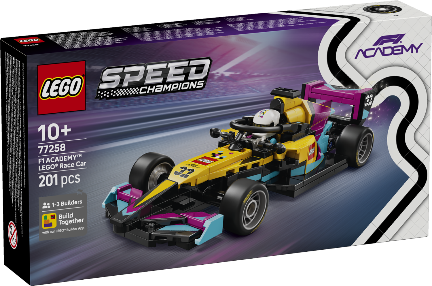 LEGO Speed Champions F1 ACADEMY LEGO Race Car - 77258 -  - Fagan Toys