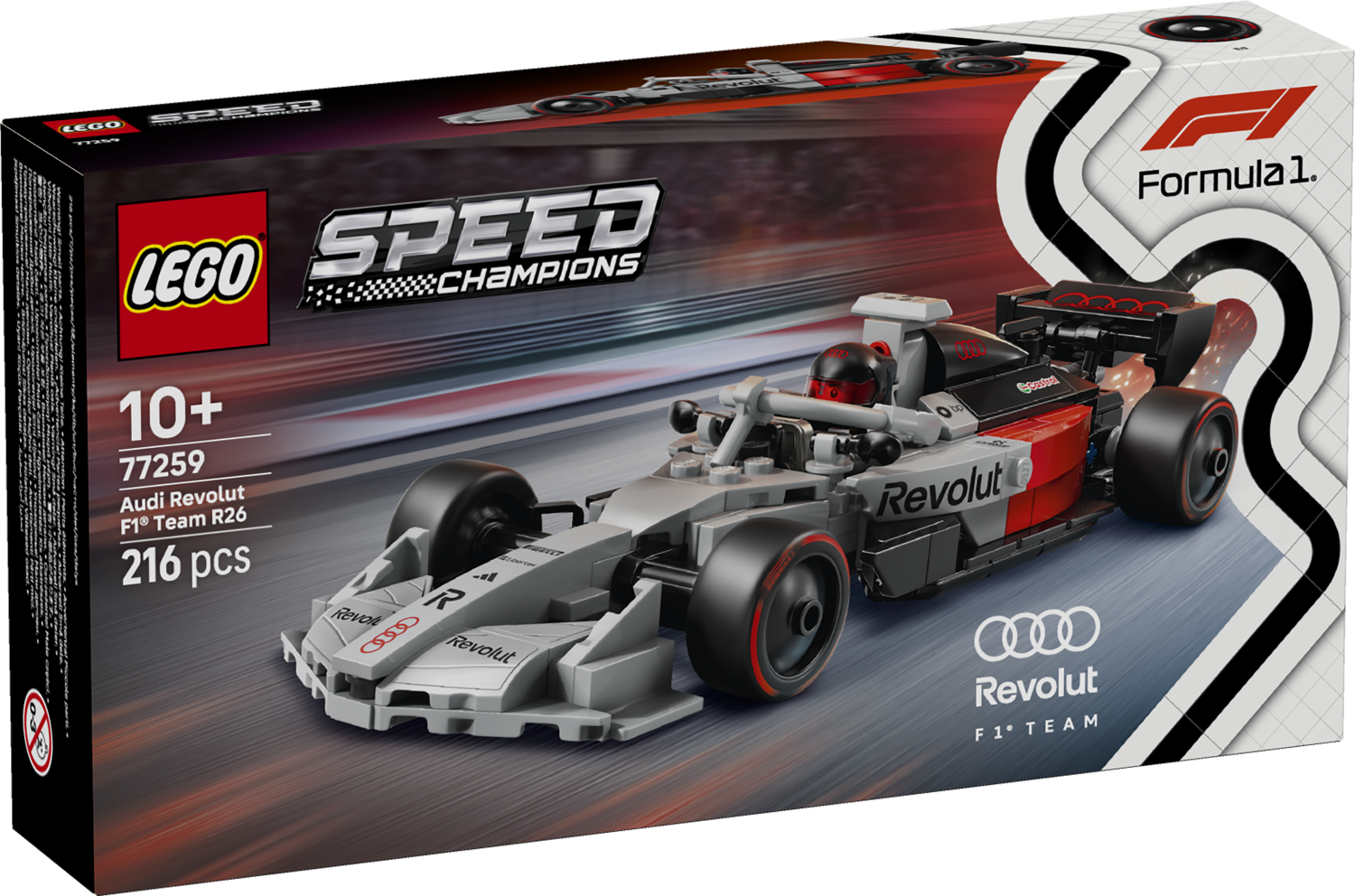 LEGO® Speed Champions Audi Revolut F1® Team R26 Race Car 77259 - Lego - Fagan Toys