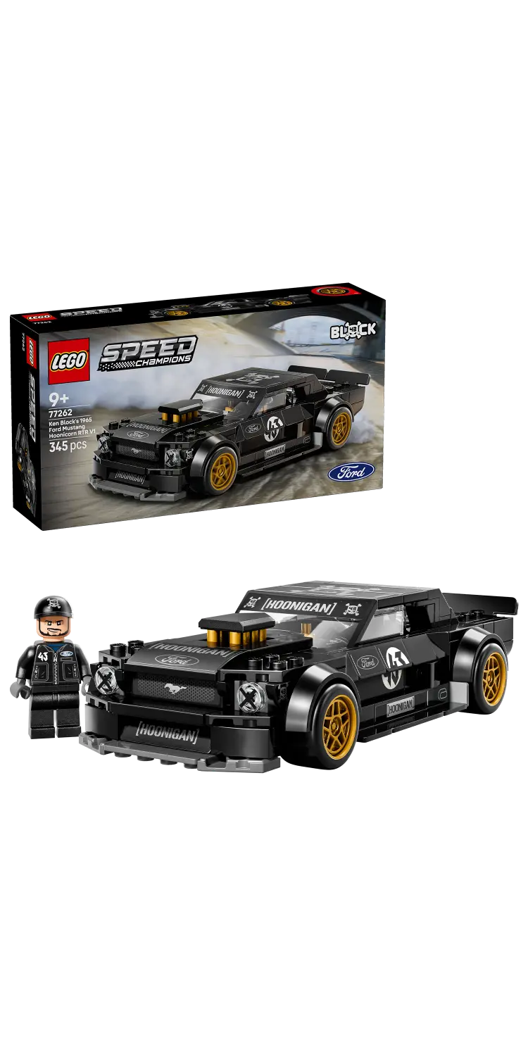 LEGO® Speed Champions Ken Block’s ’65 Ford Mustang Hoonicorn V1 77262 -  - Fagan Toys