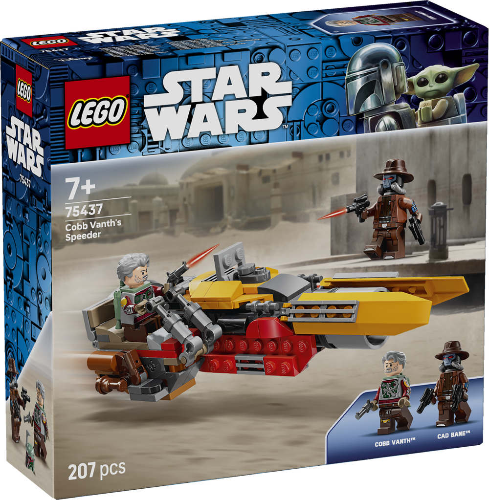 LEGO Star Wars Cobb Vanth\u2019s Speeder Toy Building Set 75437