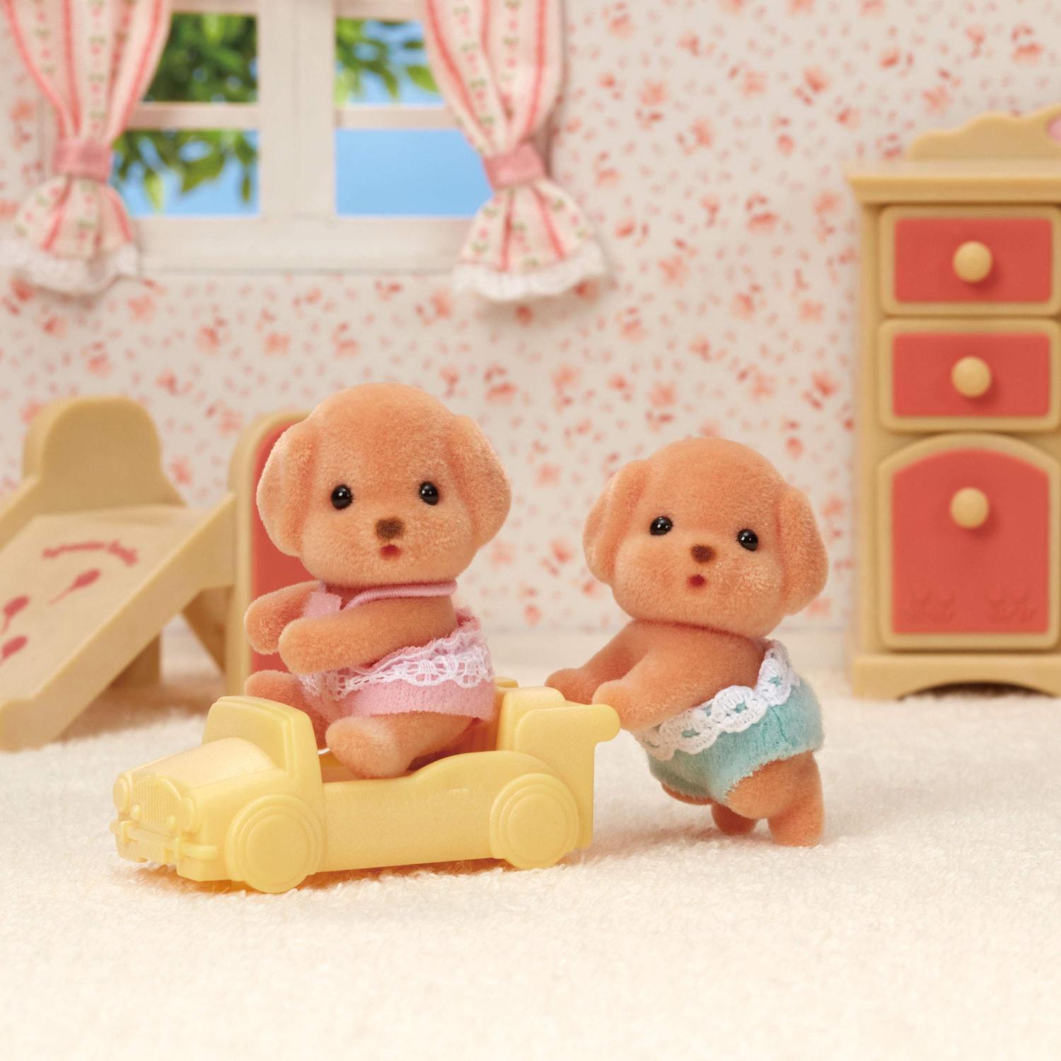 Sylvanian Families Toy Poodle Twins -  - Fagan Toys