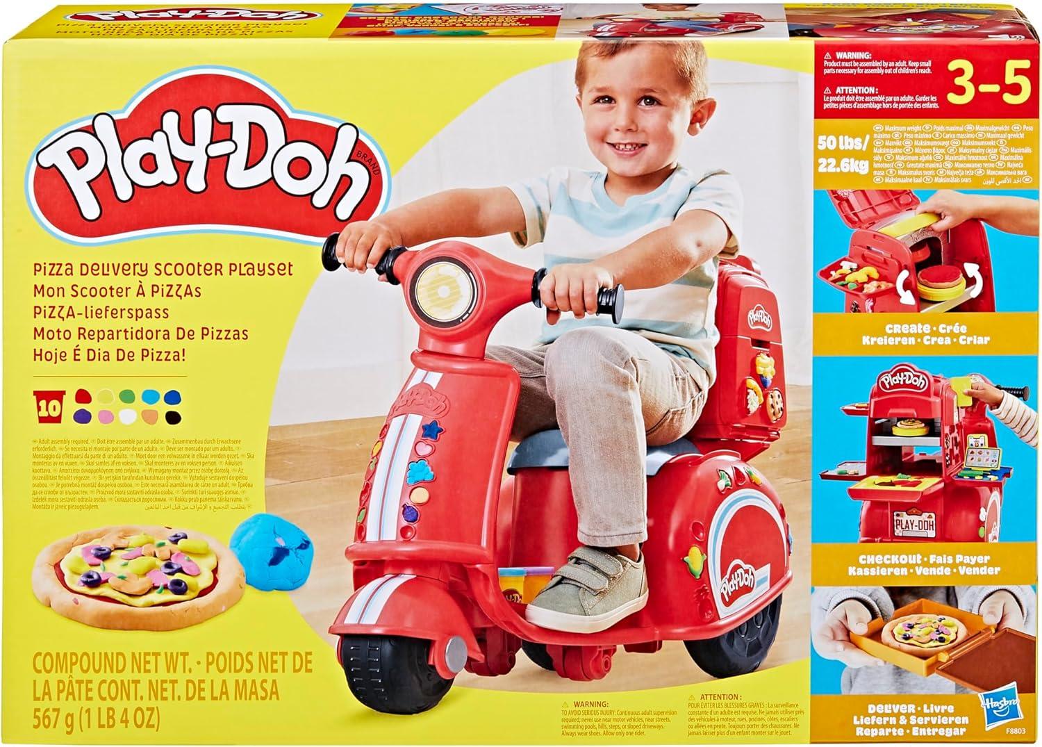 Play-Doh Pizza Delivery Kids Scooter Playset -  - Fagan Toys