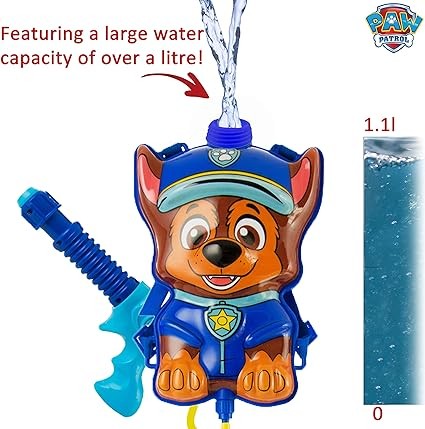 Paw Patrol Chase Water Blaster Backpack Paw Patrol Chase Water Blaster Backpack