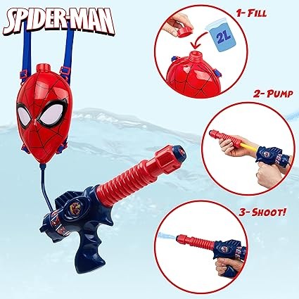 Spiderman Water Blaster Backpack Spiderman Water Blaster Backpack