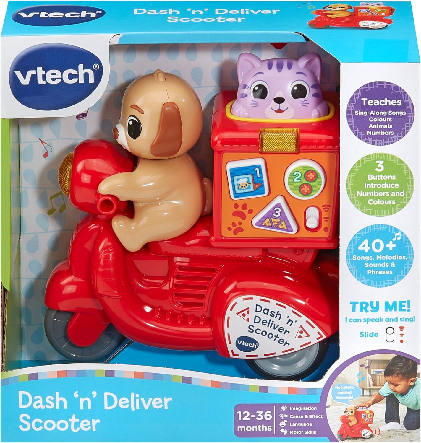 VTech Dash 'n' Deliver Scooter - VTech - Fagan Toys