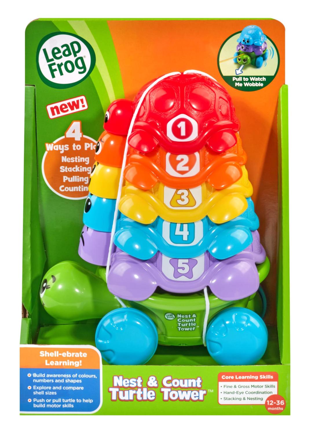 Leapfrog Nest & Count Turtle Tower - VTech - Fagan Toys