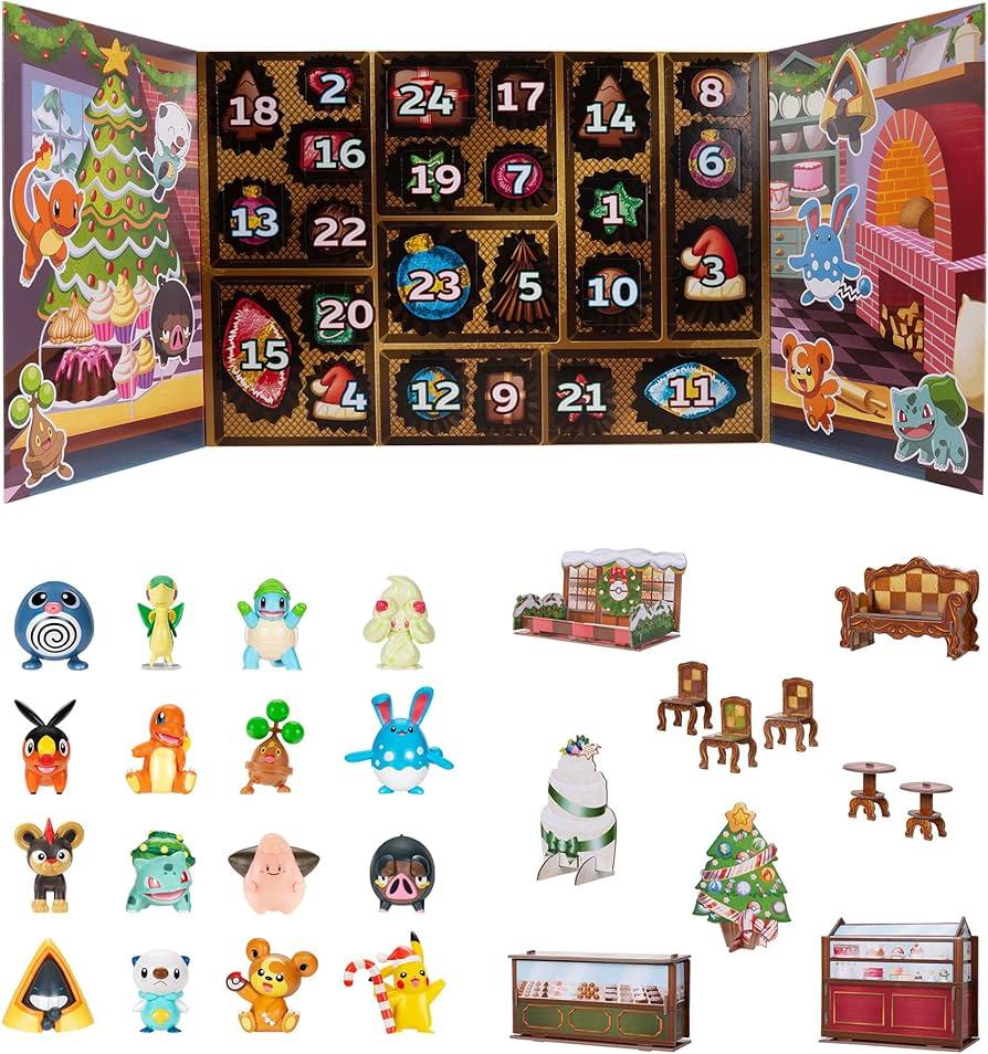 Pokémon Battle Figures Holiday Advent Calendar 2025 - Toymaster - Fagan Toys