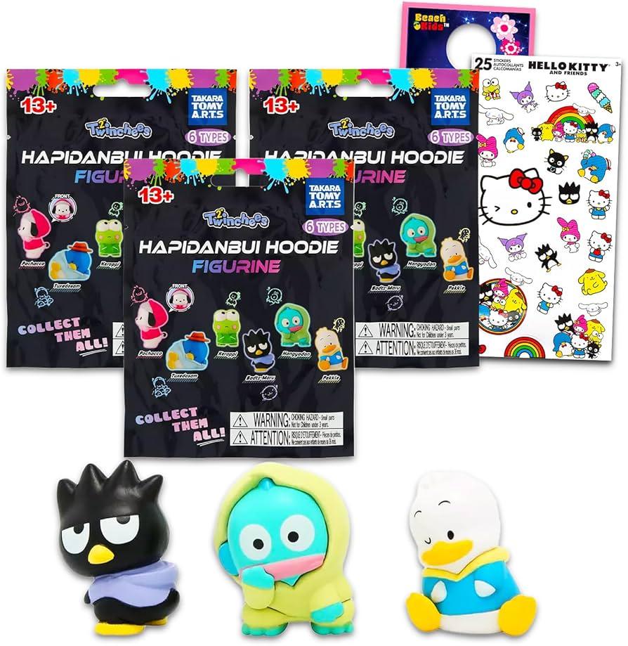 Hello Kitty Hapidanbui Hoodie Figures -  - Fagan Toys