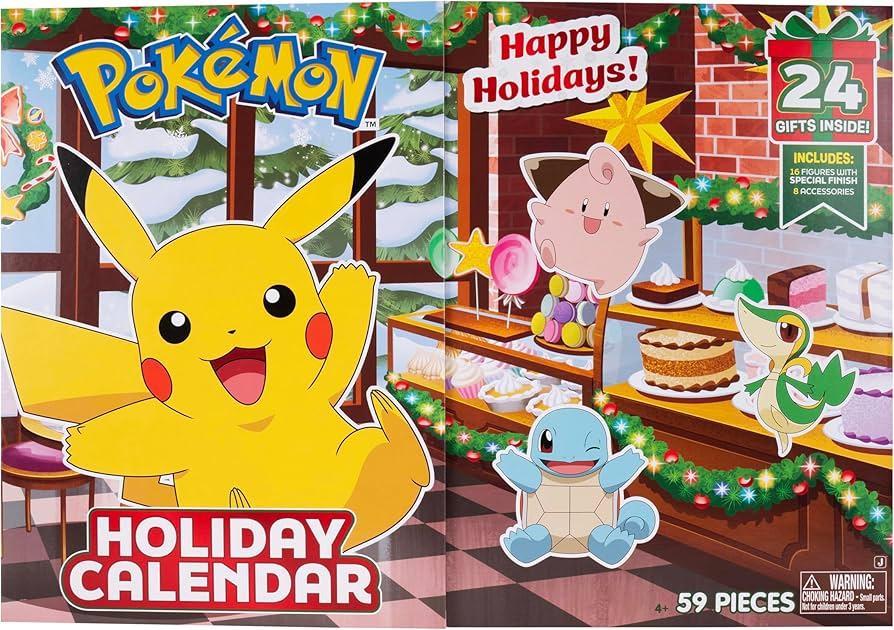 Pokémon Battle Figures Holiday Advent Calendar 2025 - Toymaster - Fagan Toys