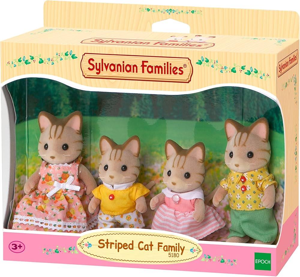Sylvanian Families Sandy Cat Family -  - Fagan Toys